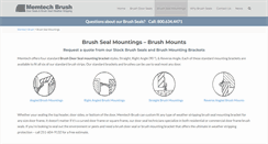 Desktop Screenshot of memtechbrush.com